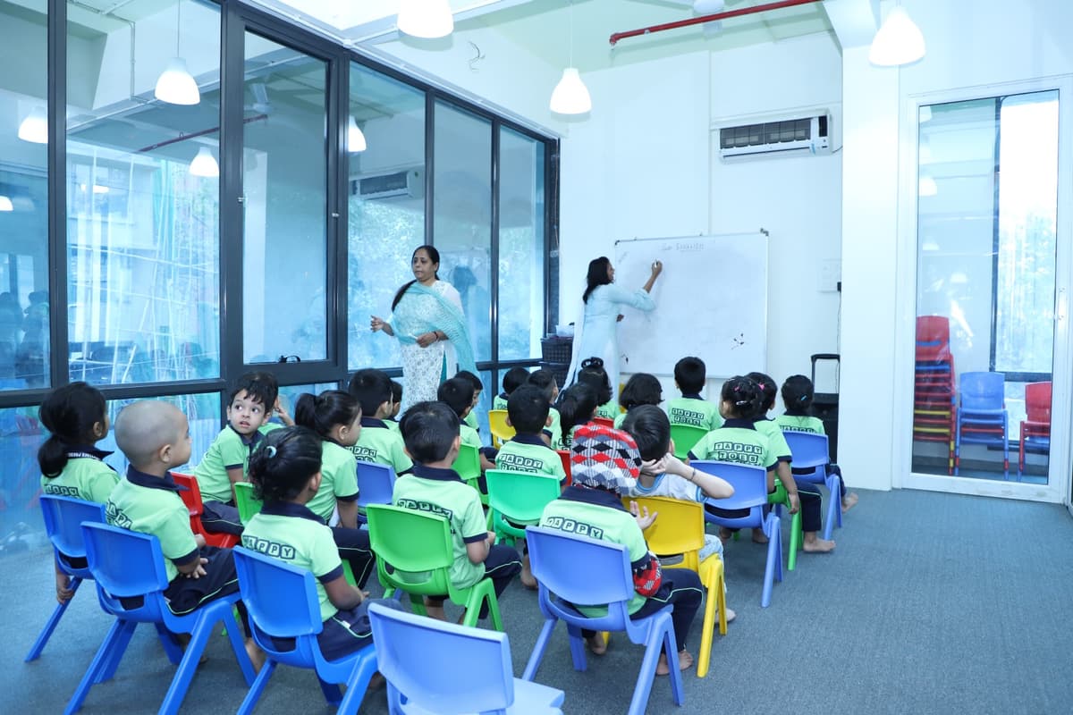 Storytelling session at Tappy Toes Preschool